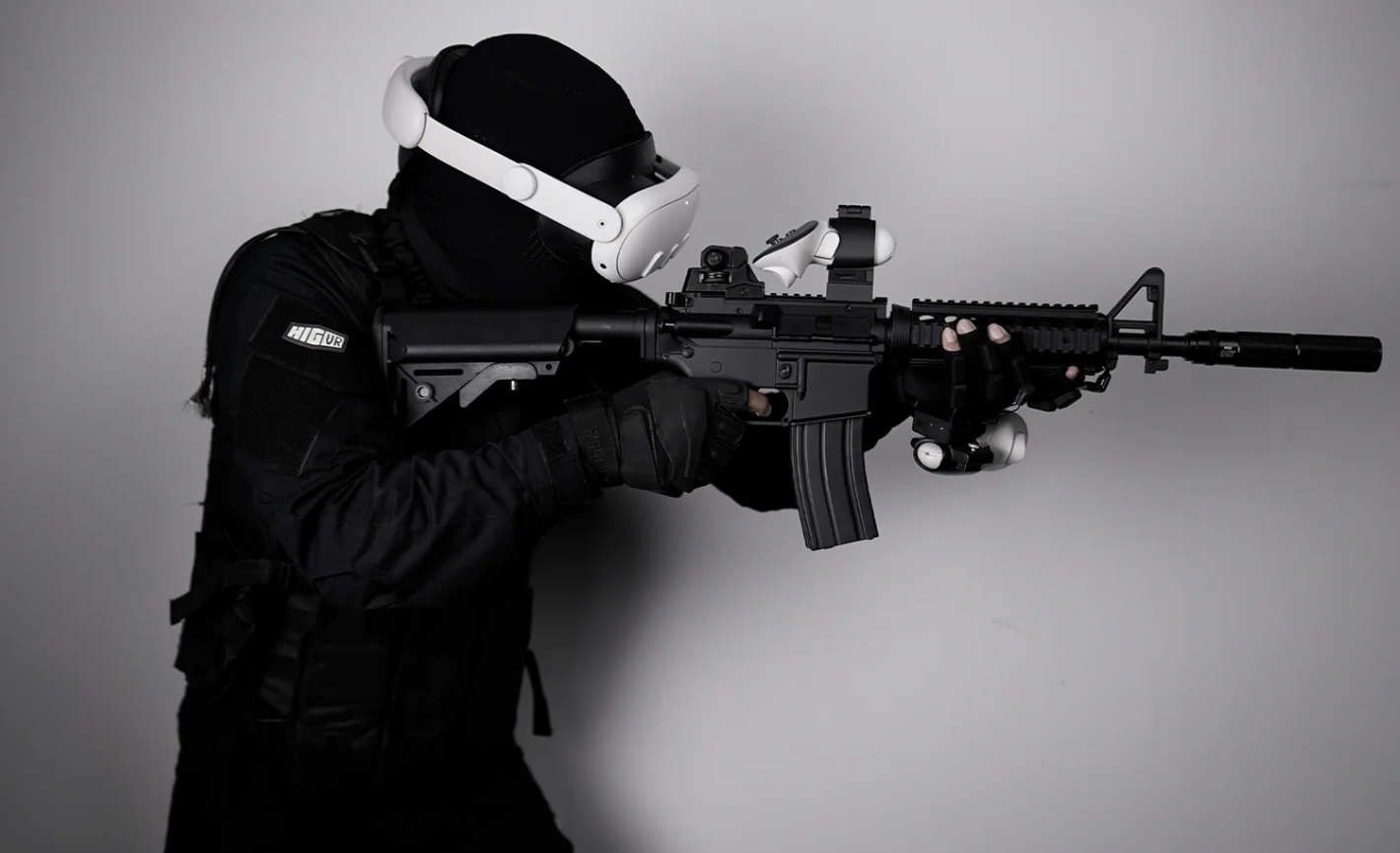 VR shooting simulation training